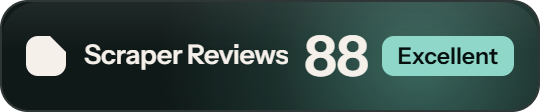 Scrape.do: 88 of 100 on Scraper Reviews